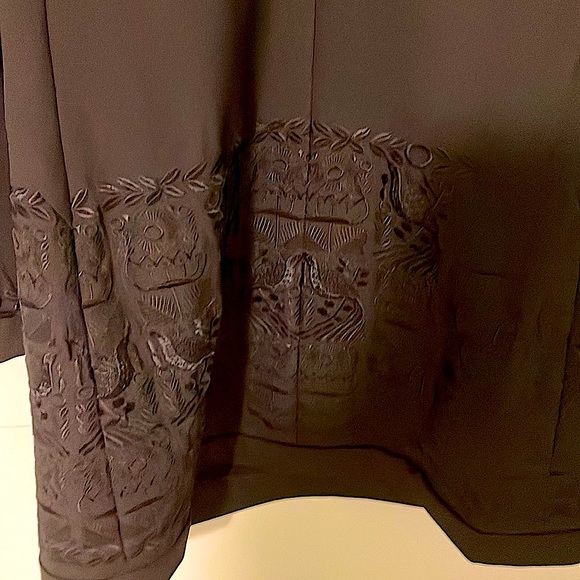 Nicole Miller Artelier shift dress with embroidery size 8 NWT mini - Picture 9 of 11